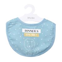 Baby Dinner's On Me Bib by Splosh