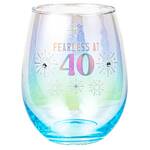 Holographic Stemless Glass - 40th