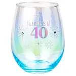 Holographic Stemless Glass - 40th