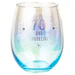 Holographic Stemless Glass - 70th