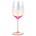 Holographic Wine Glass - 50th