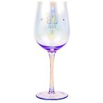 Holographic Wine Glass - 80th