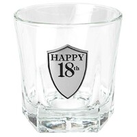 18th Birthday Whisky Glass
