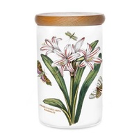 Portmeirion Botanic Garden Airtight Jar Large - Belladonna Lily