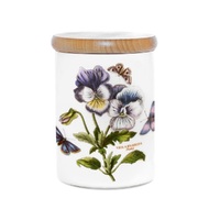 Portmeirion Botanic Garden Airtight Jar Medium - Pansy
