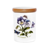 Portmeirion Botanic Garden Airtight Jar Small - Pansy