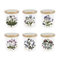 Portmeirion Botanic Garden - Spice Jar - (Set of 6) Mixed Motifs