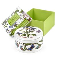 Portmeirion Botanic Garden - Round Trinket Box - Mixed Motifs