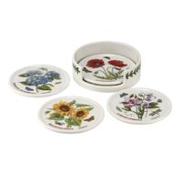 Portmeirion Botanic Garden - Ceramic Coasters - (Set of 4) Mixed Motifs