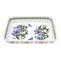 Portmeirion Botanic Garden - Lasagne Dish - 30cm Clematis