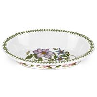 Portmeirion Botanic Garden - Oval Baking Dish - 28cm Clematis