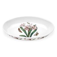 Portmeirion Botanic Garden - Oval Baking Dish - 28cm Belladonna Lily