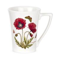 Portmeirion Botanic Garden - Mandarin Mug - 280ml Poppy