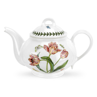 Portmeirion Botanic Garden - Romantic Teapot - 1.1L Pink Parrot Tulip