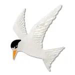 Erstwilder - The Rarest Kind - New Zealand Fairy Tern Brooch