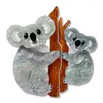 Erstwilder By Your Side - Among the Eucalyptus Brooch Pair