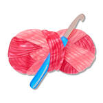 Erstwilder Arts & Crafts - Hooked on Crochet Brooch