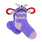 Erstwilder Arts & Crafts - Sock it to Me Brooch