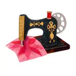 Erstwilder Arts & Crafts - Singer of Seams Brooch