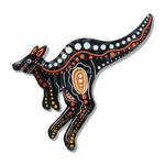 Erstwilder x Brooke Sutton - Matjumpa Ritjinguthinha (Kangaroo) Brooch