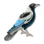 Erstwilder x Brooke Sutton - Kulpurru (Magpie) Brooch
