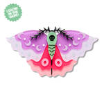 Erstwilder - Midnight Mischief - Flutter By Night Brooch