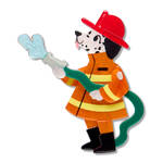 Erstwilder - Wild At Work - Fire Chief Spot Brooch