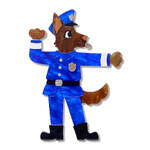 Erstwilder - Wild At Work - Officer Wags Brooch