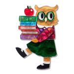 Erstwilder - Wild At Work - Professor Hootsworth Brooch
