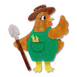 Erstwilder - Wild At Work - Coop Boss Brooch