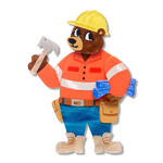 Erstwilder - Wild At Work - Foreman Grizzly Brooch
