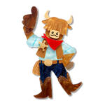 Erstwilder - Wild At Work - Marshall Longhorn Brooch