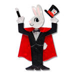 Erstwilder - Wild At Work - Presto Cottontail Brooch