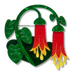 Erstwilder - Royal Botanic Gardens Victoria - Common Correa Brooch