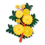 Erstwilder - Royal Botanic Gardens Victoria - Sunshine Wattle Brooch