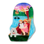 Erstwilder - Royal Botanic Gardens Victoria - Love On Lake Punting Brooch