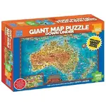 Blue Opal Puzzle - Down Under Giant Map 300pc