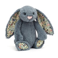 Jellycat Bunny - Bashful Blossom Dusky Blue - Medium