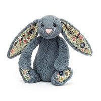 Jellycat Bashful Blossom Dusky Blue Bunny - Little