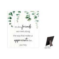 Bloom Ceramic Plaque - Friends