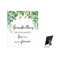 Bloom Ceramic Plaque - Grandmother