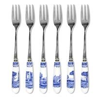 Spode Blue Italian - Pastry Fork (Set of 6)