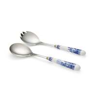 Spode Blue Italian - Salad Servers