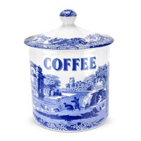 Spode Blue Italian - Coffee Canister