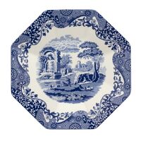 Spode Blue Italian - Octagonal Platter - 35cm