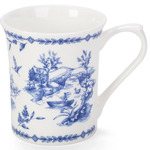 Queens by Churchill Royale Mugs - Blue Story - Toile
