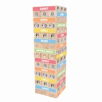 Bluey Wooden Tumbling Tower Set