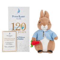 Beatrix Potter Peter Rabbit Plush - Limited Edition 120th Anniversary