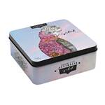 Banksia Red Macadamia Butter Finger Biscuit Tin - Animals of Australia Galah