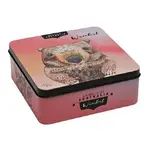 Banksia Red Macadamia Butter Finger Biscuit Tin - Animals of Australia Wombat